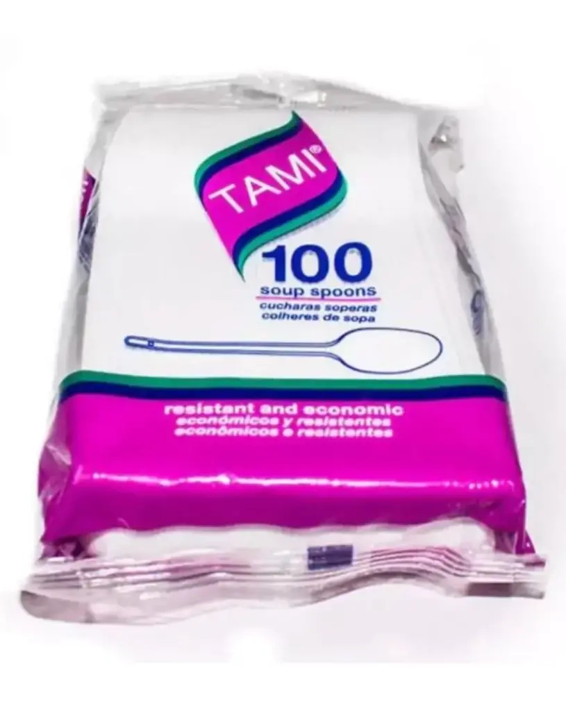 CUCHARA DESECHABLE X 100 GRANDE
