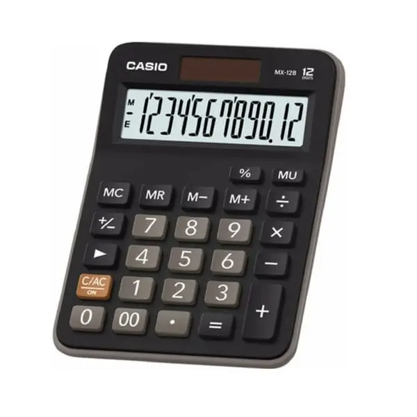 CALCULADORA12DG CASIO MX 12B