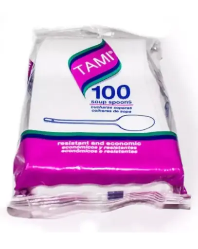 CUCHARA DESECHABLE X 100 GRANDE