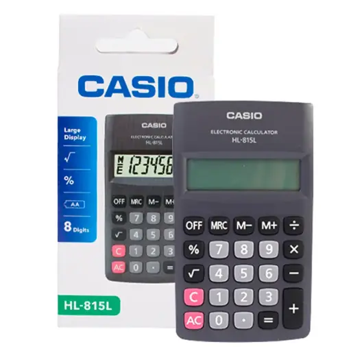 CALCULADORA 8DG CASIO HL 815L