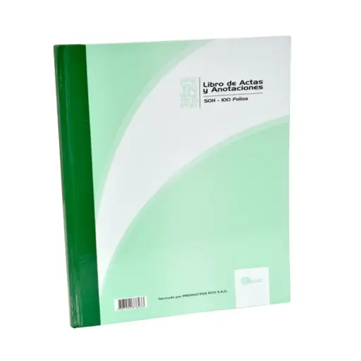 LIBRO DE ACTAS 100 FOLIOS