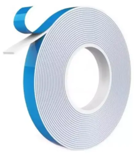 CINTA DOBLE FAZ ESPUMA 19MM x 50MTS AZUL