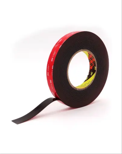 CINTA DOBLE FAZ TIPO VHB NEGRA12MM x 33MTS